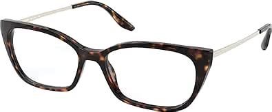 Prada Sunglasses Tortoise Frame, Transparent Lenses, 54MM